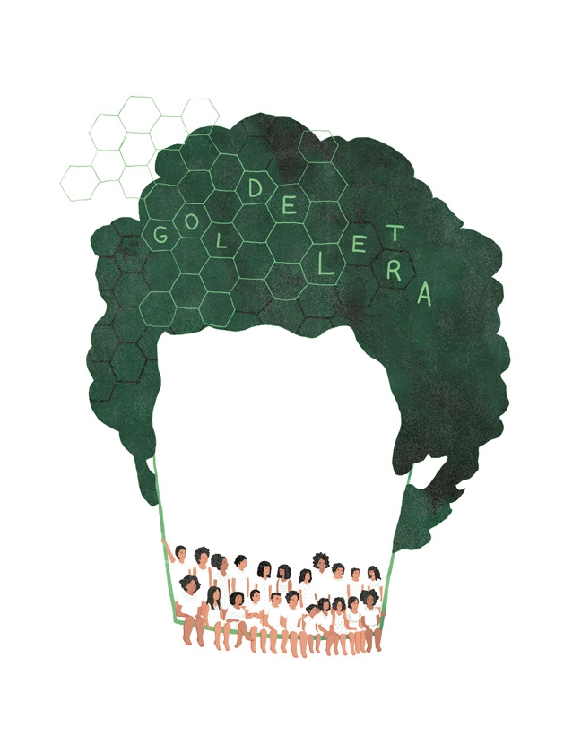 yasmine gateau, illustration, editorial illustration, citrus, rai, gol de letra, football, soccer