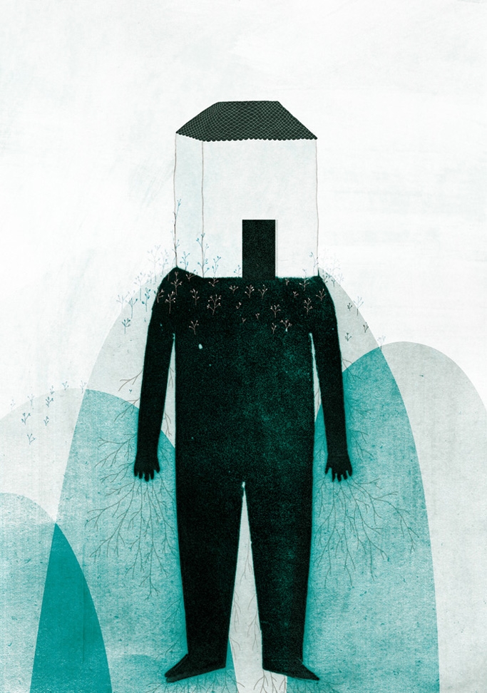 yasmine gateau, illustration, maison, racines, illustre boutique