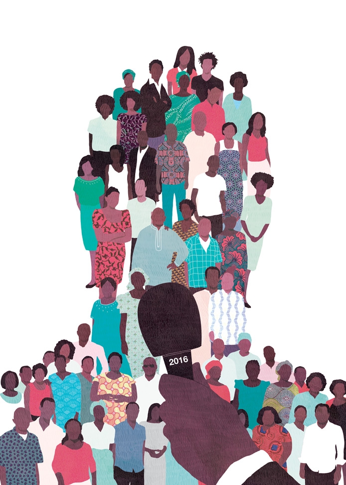africa report, yasmine gateau, illustration