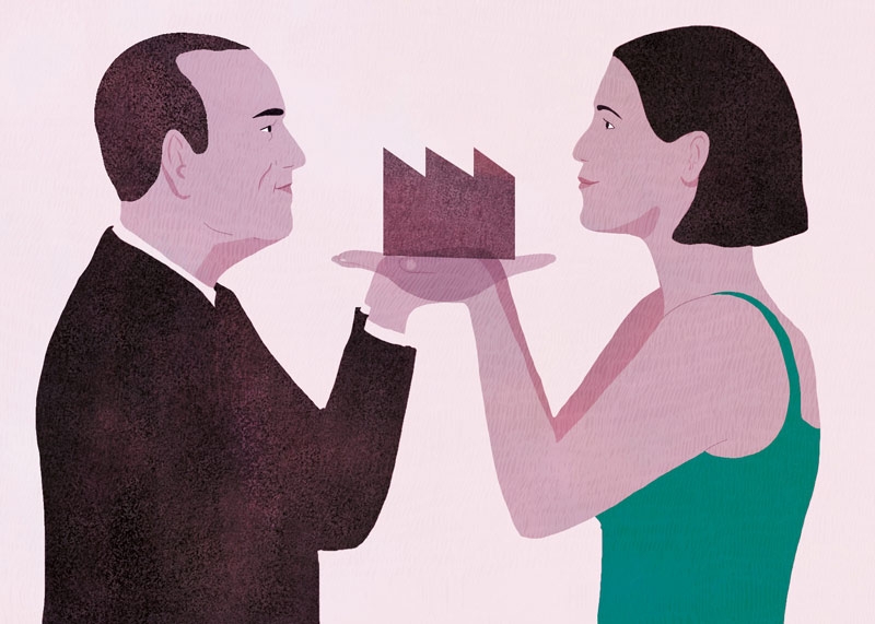 yasmine gateau, illustration, management des ages, eco et entreprise