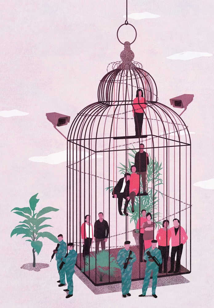yasmine gateau, illustration, acat, ong, sécurité