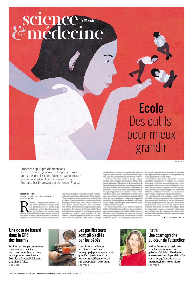 yasmine gateau, le monde, science, medecine, ecole