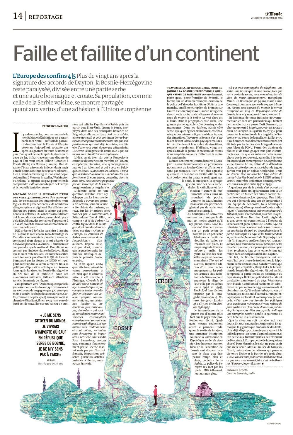 yasmine gateau, illustration, le monde, europe, baltes, cartographie