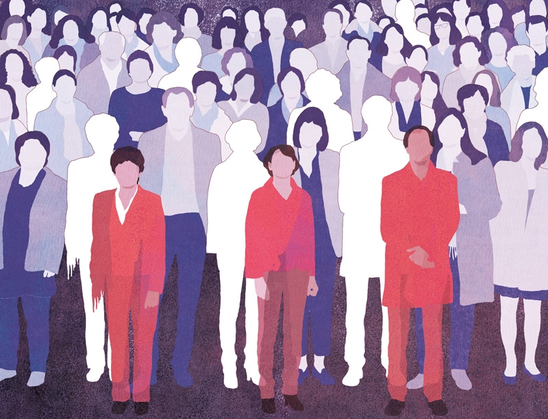 yasmine gateau, illustration, l'obs, obs, marcel gauchet, democratie